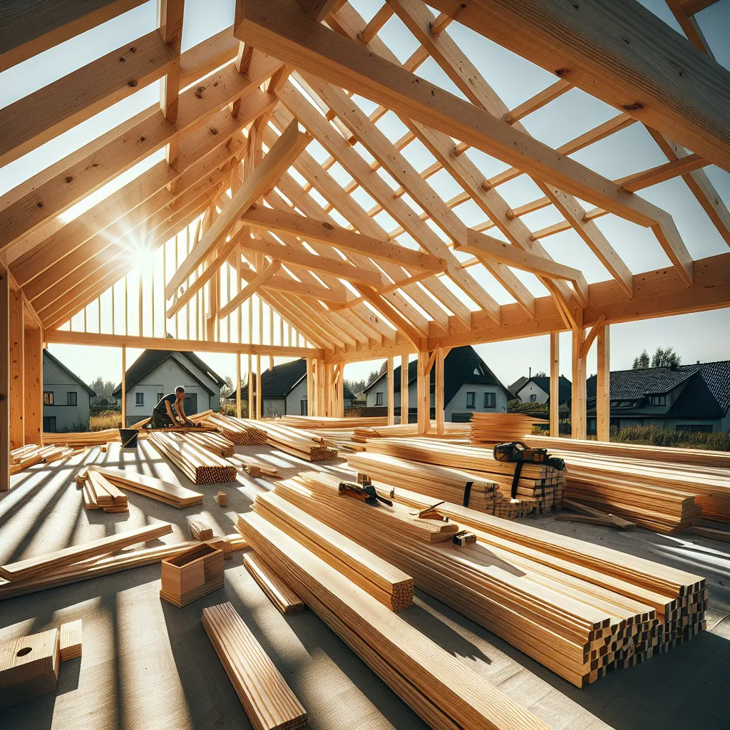 Wiązary dachowe w Częstochowie – sprawdzona jakość i precyzja montażu